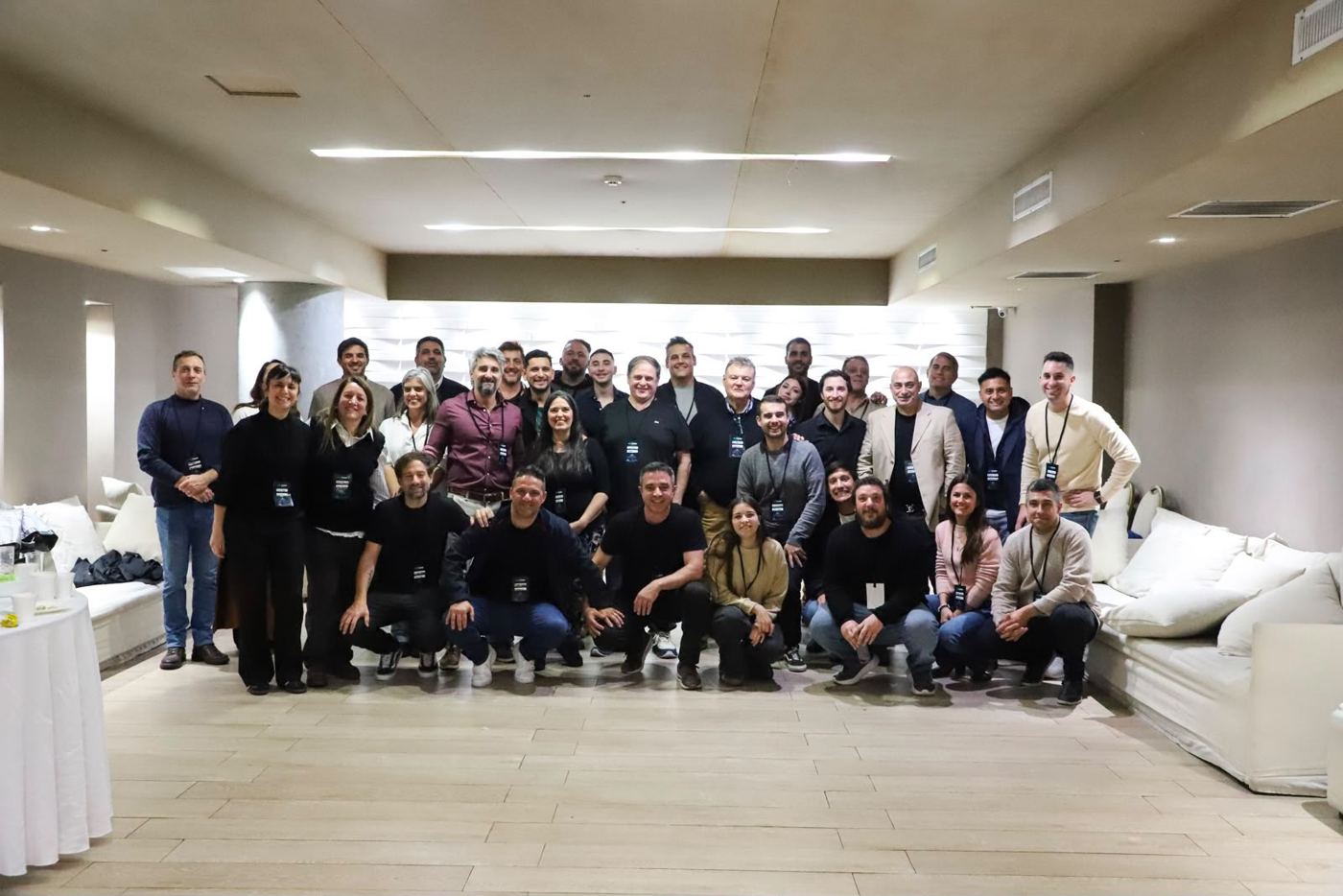 Foto grupal de los asistentes